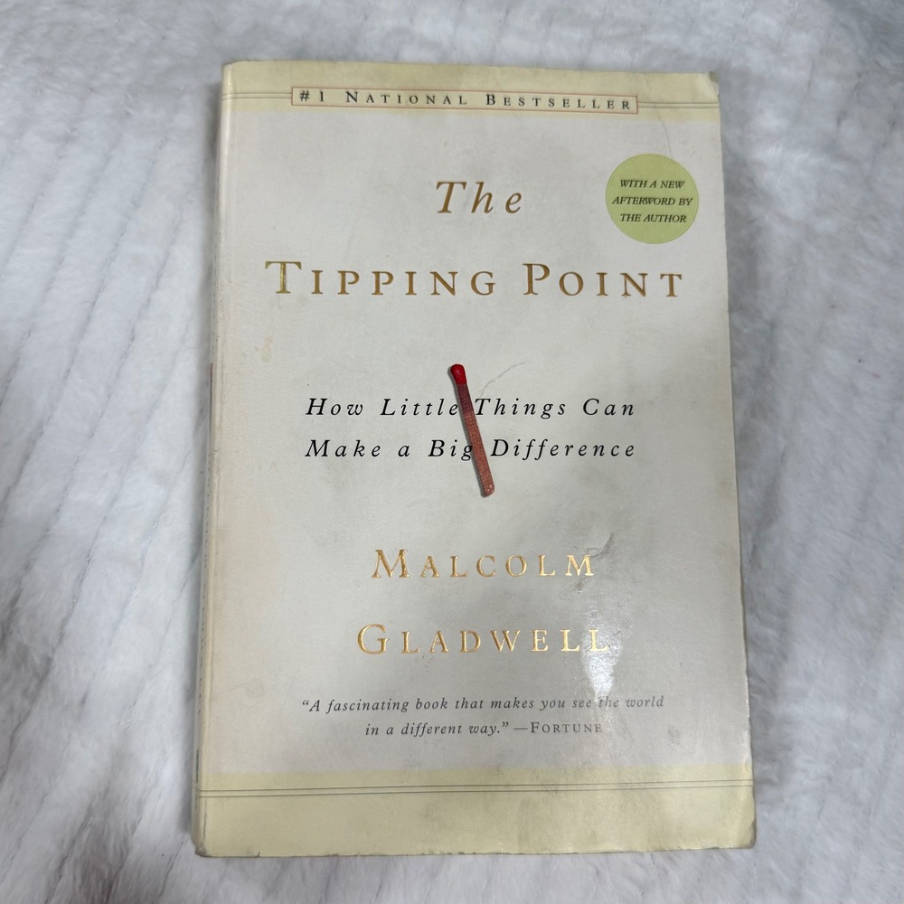 The Tipping Point Malcolm Gladwell Paperback Social Science Business Book